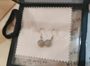 胖東來品質(zhì)聲聲慢和田玉耳環(huán)耳墜純銀女耳釘玄學(xué)耳飾古風(fēng)玉石小眾 聲聲慢 淺青玉 一對(duì) 曬單實(shí)拍圖