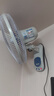 奧克斯 （AUX） 壁扇掛壁式電風(fēng)扇家用餐廳遙控壁掛墻壁搖頭掛式大風(fēng)扇節(jié)能宿舍電扇辦公室車間寢室面板 遙控升級款-電源線1.8米 曬單實拍圖