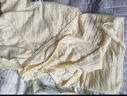 貝瑞加（Babyprints）新生兒連體衣2件裝嬰兒純棉衣服初生寶寶內(nèi)衣長(zhǎng)袖薄款爬服 白黃52 曬單實(shí)拍圖