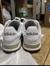 adidas「T頭鞋」BARREDA板鞋德訓鞋男女春季新款阿迪達斯輕運動   灰色/黑色/樹脂黃   38 曬單實拍圖