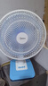 美的（Midea）臺式電風(fēng)扇七葉柔風(fēng)輕音臥室宿舍廣角遠(yuǎn)距交流定頻臺扇辦公室桌面節(jié)能省電搖頭小型電扇 FGAU40D 曬單實拍圖