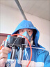 長(zhǎng)管式空氣呼吸器防毒面具 供氣式半面罩 長(zhǎng)管面罩 防塵噴漆搭配半面具 包郵 供氣式B3+G7502半面罩套件 曬單實(shí)拍圖