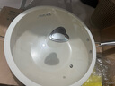 金嫂子鵝卵石不粘鍋無涂層家用32cm多功能煎炸煮炒菜鍋煤氣灶電磁爐通用 鍋+硅膠鏟+海綿擦 32cm 曬單實拍圖