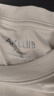 AKCLUB春夏時尚復古短袖T恤男自由古巴系列老人與海印花AK男裝2400218 象牙白 M 曬單實拍圖