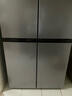 美的（Midea）慧鮮480升十字四開(kāi)對開(kāi)門(mén)雙開(kāi)門(mén)大容量風(fēng)冷智能超薄家用冰箱BCD-480WSPZM(E)國家補貼20% 曬單實(shí)拍圖