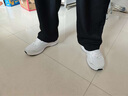 斯凱奇（Skechers）男鞋厚底運(yùn)動(dòng)跑步鞋網(wǎng)面透氣軟底休閑健步鞋220371 曬單實(shí)拍圖