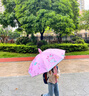 天瑋傘業(yè)兒童雨傘長(zhǎng)桿直柄傘防曬太陽傘可愛安全小學(xué)生幼兒園小角馬可定制 曬單實(shí)拍圖