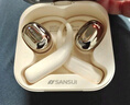 山水（SANSUI）W20【柏林之聲】藍(lán)牙耳機(jī)骨傳導(dǎo)概念真無線掛耳式半入耳運(yùn)動(dòng)跑步通話降噪長(zhǎng)續(xù)航適用蘋果華為 白色 曬單實(shí)拍圖
