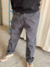 焊工褲男耐磨耐臟寬松電焊褲2025春秋季工地工裝褲子 灰色 2XL 曬單實(shí)拍圖