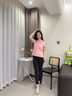 lareen fitty高端潮牌翻領(lǐng)短袖T恤女2025夏季新款修身收腰刺繡POLO衫氣質(zhì)上衣 白色 L ( 建議100-110斤 ) 曬單實(shí)拍圖