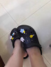 CORCS CROCS 夏季新款貝雅洞洞鞋男女戶外涼拖鞋男士沙灘鞋 黑色 41 曬單實(shí)拍圖
