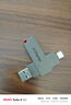 ThinkPlus聯(lián)想128GB Type-C USB3.2 雙接口U盤手機(jī)電腦通用大容量 辦公商務(wù)u盤TPU301系列 曬單實(shí)拍圖