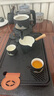 京東京造茶具整套 套裝茶壺帶茶盤手繪錦繡山河旋轉(zhuǎn)出水茶具16件家用茶具 曬單實拍圖