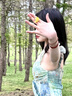 MAGIOPY國際奢侈品牌女裝連衣裙女夏季新款高端吊帶氣質(zhì)印花顯瘦裙子女 綠色 M 曬單實(shí)拍圖