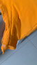 豹潛爬爬服爬行嬰兒春夏秋季寶寶拖布連體衣服防臟罩衣擦地板拖把空調(diào) 【升級(jí)款】桔色露手露腳款 90碼 曬單實(shí)拍圖