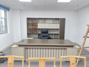 古朝老板桌總裁辦公桌大班臺主管經(jīng)理桌辦公家具桌椅組合【E0級板材】 2.8米老板桌+老板椅+2.8米文件柜 曬單實拍圖