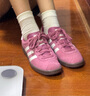 adidas「T頭鞋」STADT經(jīng)典時(shí)尚薄底運(yùn)動(dòng)板鞋男女阿迪達(dá)斯三葉草   淺粉/漢玉白/樹(shù)脂黃(女生買小半碼)   40 曬單實(shí)拍圖