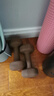 Keep彩色浸塑啞鈴男士家用家庭健身肌肉塑形琥珀棕 6kg*2 曬單實拍圖