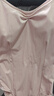 小茉莉舞蹈藝考女生吊帶體操服芭蕾舞練功服成人高胯形體服霧粉 L 曬單實(shí)拍圖