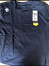 DESCENTE迪桑特TRAINING系列綜訓(xùn)男士TOUGH面料短袖針織衫T恤 BW-WHITE LOGO 3XL (190/108A) 曬單實拍圖