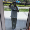 GOODBRAND 朱志鑫同款鏤空彩鉆印花短袖T恤Hip hop good blood 白色 S 曬單實(shí)拍圖