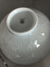 景德鎮(zhèn)（jdz）官方高溫陶瓷碗盤餐具組合無鉛純色高顏值吃飯碗碟喬遷之喜搬家 影青-4.5英寸飯碗*2 曬單實拍圖