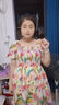 燕潯法式溫柔風(fēng)短袖連衣裙女夏季新款甜美泡泡袖收腰小個(gè)子a字碎花裙 圖片色 XL (建議125-140斤) 曬單實(shí)拍圖