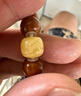 心佑天然俄料蜜蠟妖花單顆老型桶珠子單珠散珠配珠 星月配飾隔珠頂珠 妖花·老型桶10mm/單顆 曬單實(shí)拍圖
