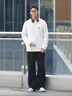 Teenie Weenie Men小熊男裝復(fù)古休閑蓬松質(zhì)感圓領(lǐng)絞花針織羊毛毛衣 象牙白 L 曬單實拍圖