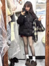 良人訪黑透膚光腿神器春秋冬款裸感假透肉絲襪女空姐灰加厚絨打底連褲襪 黑透膚 1條裝 均碼 （連腳款） 曬單實(shí)拍圖