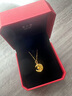 周大福滿天星光珠基礎(chǔ)鏈毛衣鏈足金黃金項(xiàng)鏈女送生日禮物七夕節(jié) 40cm 約2.95g計(jì)價(jià)(工費(fèi)360) 曬單實(shí)拍圖