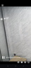工匠時(shí)光淋浴房玻璃門衛(wèi)生間干濕分離浴室隔斷屏風(fēng)白色浴屏衛(wèi)浴半隔斷極窄 2米高*0.9米寬水紋玻璃 包送貨入戶安裝 曬單實(shí)拍圖