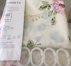 多樣屋（TAYOHYA）浴簾浴室隔斷簾防水布加厚寬淋浴簾防霉衛(wèi)生間干濕分離滌綸免打孔 花園玫瑰粉色1.8m*1.8m 曬單實(shí)拍圖