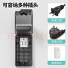 國(guó)際電工86型智能馬桶防水插座浴室衛(wèi)生間漏電保護(hù)插頭明裝暗裝防濺盒 暗裝三孔16A+防水盒【黑透】 曬單實(shí)拍圖