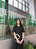 回力黑色短袖t恤女2025年新款夏季純棉正肩半袖大碼女裝胖mm寬松上衣 曬單實拍圖
