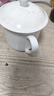 友來福茶杯陶瓷帶蓋純白骨瓷辦公會(huì)議杯子開會(huì)水杯350ml定制印字 曬單實(shí)拍圖