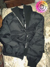 德瑪納【踏雪而行】冬季款立領(lǐng)90鴨絨戶外長(zhǎng)袖羽絨服女短款 碳黑 S  曬單實(shí)拍圖