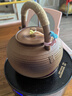 陸寶戶外露營(yíng)功夫煮茶壺家用粗陶提梁養(yǎng)生燒水陶壺白茶花茶普洱碳火 沙爍 0.9L 曬單實(shí)拍圖