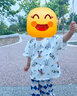 迪士尼兒童中性夏季短袖T恤卡通上衣時(shí)尚休閑舒適透氣百搭 開心米奇 110 曬單實(shí)拍圖