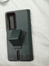 皮皮殼【防摔腕帶款】適用榮耀MagicV2手機殼綠色真皮折疊屏保護套超薄防摔磁吸翻蓋智能視窗男女商務(wù) 曬單實(shí)拍圖