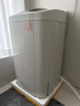 先科（SAST）【五萬好評(píng)】脫水機(jī)甩干機(jī)家用單甩不銹鋼甩桶甩干桶脫水桶小型干衣機(jī)單脫水衣服烘干機(jī)烘衣機(jī)嬰兒 12KG【不銹鋼加厚+真材實(shí)料+快速甩干】 曬單實(shí)拍圖