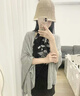 防曬披肩女士氣質(zhì)寬松針織薄款罩衫開衫夏季冰絲涼感時尚外套斗篷 淺灰色【防曬涼感】 均碼【高貴氣質(zhì)】 曬單實拍圖
