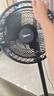 美的（Midea）【超級單品】七葉輕音立式電風扇家用柔風落地扇臺式桌面小型風扇大風量節(jié)能搖頭宿舍電扇 SAF30AB 曬單實拍圖