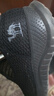 駱駝（CAMEL）輕量網(wǎng)面透氣舒適軟彈閃穿男士休閑健步鞋 G15S739075 黑色 39  曬單實(shí)拍圖