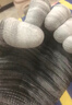 幫手仕 浸膠勞保手套12雙 PU涂指手套尼龍線防靜電輕薄靈巧電子輕工業(yè)干活防護 中號 曬單實拍圖