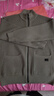 皮爾卡丹（pierre cardin）輕奢高端舒適保暖開衫男秋冬中年加厚翻領(lǐng)時尚針織衫毛衣拉鏈外套 茶綠18667 3XL 185碼 180-195斤 曬單實拍圖