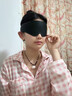 LUCYLEE【日本】5D深睡眼罩睡眠專(zhuān)用緩解眼疲勞真絲遮光護眼午休睡覺(jué)助眠 一個(gè)裝【暗夜黑】送睡眠耳塞.太空眼罩 曬單實(shí)拍圖