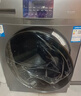 海爾（Haier）國家補(bǔ)貼丨10KG全自動(dòng)滾筒洗衣機(jī)洗烘一體 超薄家用大容量 一級(jí)變頻 六維減震+空氣洗XQG100-H608H 曬單實(shí)拍圖