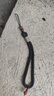 珍格手機(jī)掛繩長款斜挎掛脖中國風(fēng)手機(jī)鏈掛件短款手腕繩防摔復(fù)古掛飾手工編織腕帶鑰匙吊墜防丟繩飾品鏈 手腕款【優(yōu)雅黑】 曬單實拍圖