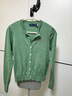 Polo Ralph Lauren 拉夫勞倫  女裝 25年夏季寬松版針織開襟衫RL26726 310-中綠色 XS 曬單實拍圖